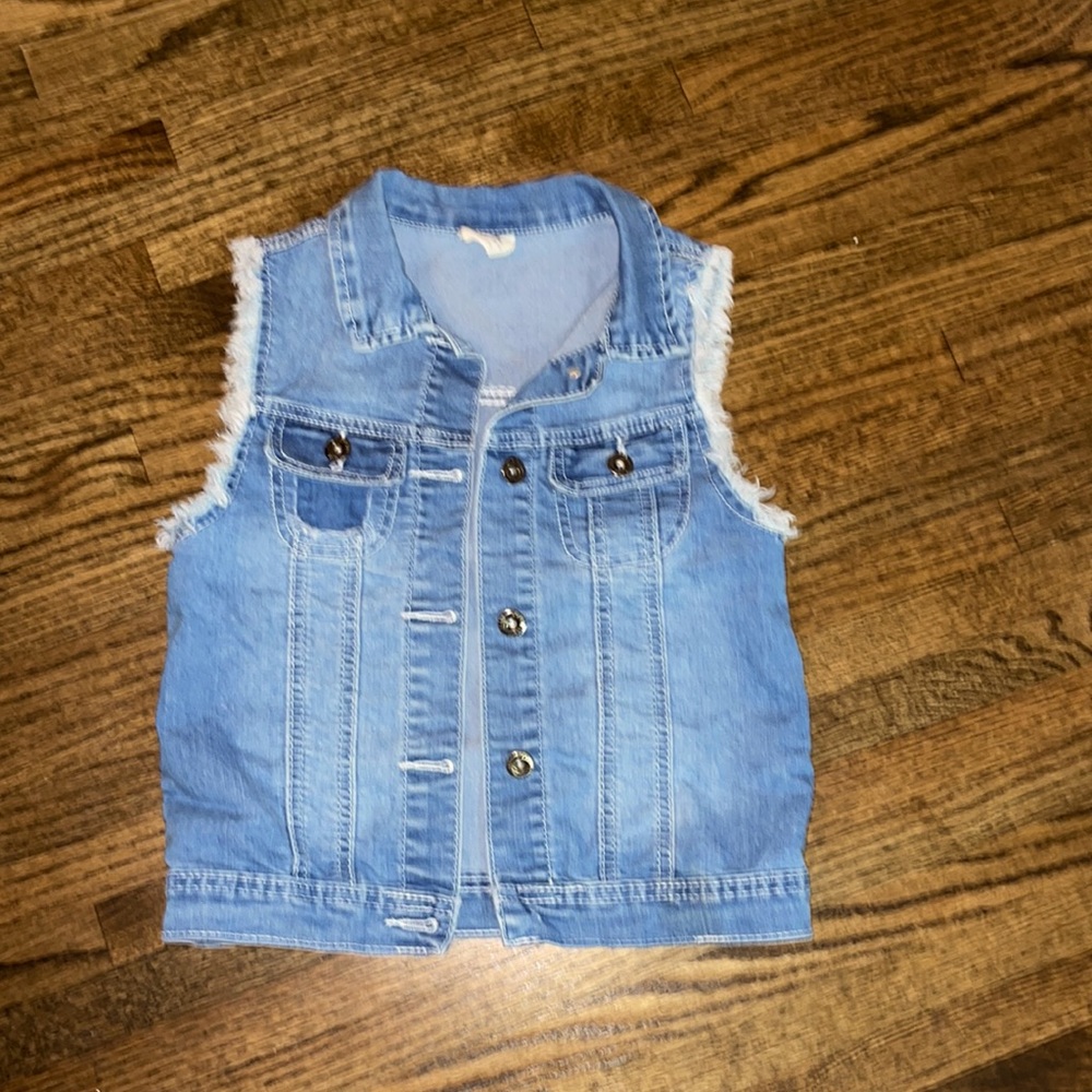 Denim Vest - Girls Denim Vest